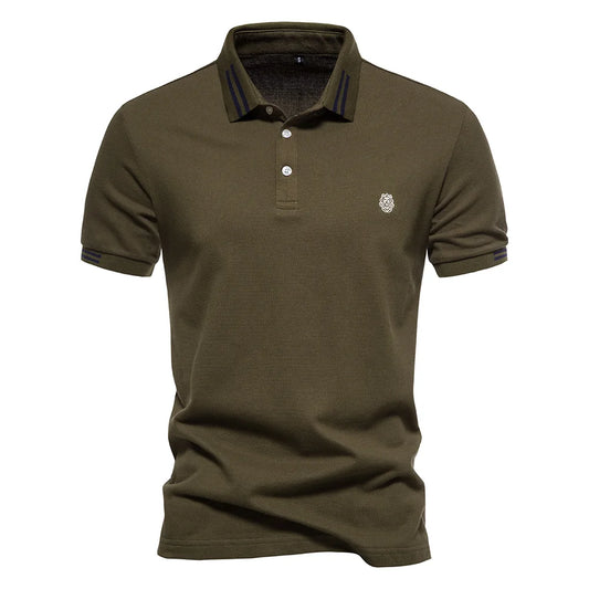 Camisa Polo Masculina Azul