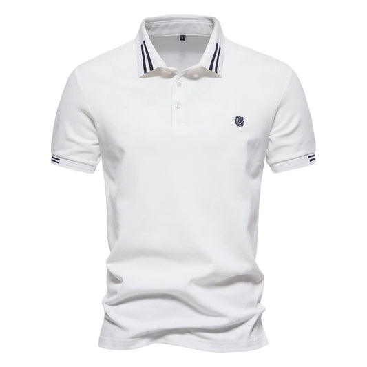 Camisa Polo Masculina Azul