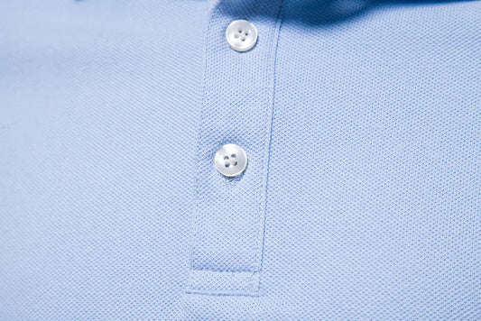 Camisa Polo Masculina Azul
