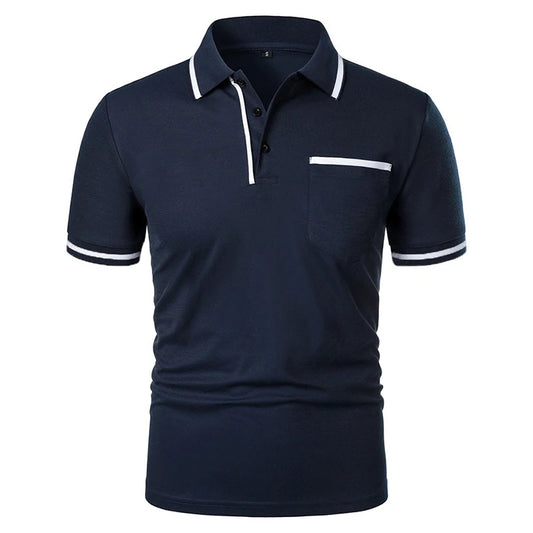Camisa Polo masculina Branca