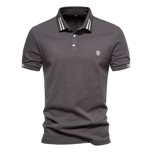 Camisa Polo Masculina Azul
