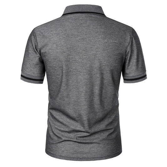 Camisa Polo masculina Branca