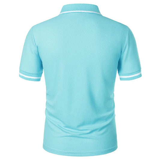 Camisa Polo masculina Branca