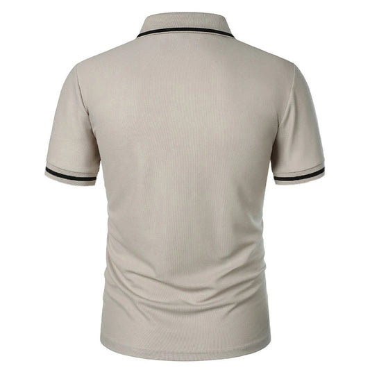 Camisa Polo masculina Branca