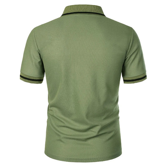 Camisa Polo masculina Branca
