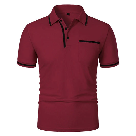Camisa Polo masculina Branca