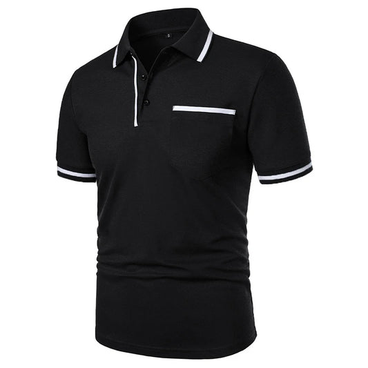 Camisa Polo masculina Branca