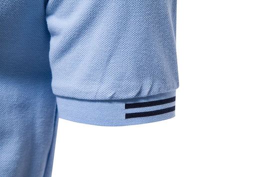 Camisa Polo Masculina Azul