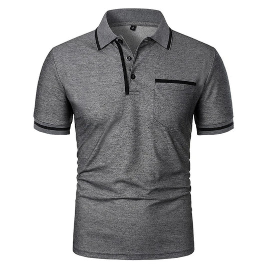 Camisa Polo masculina Branca