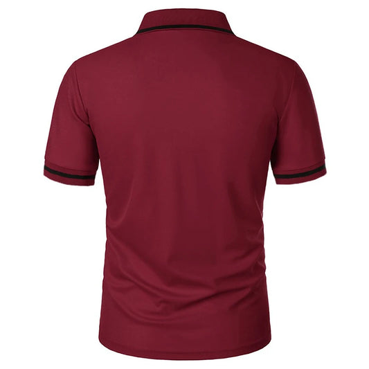 Camisa Polo masculina Branca