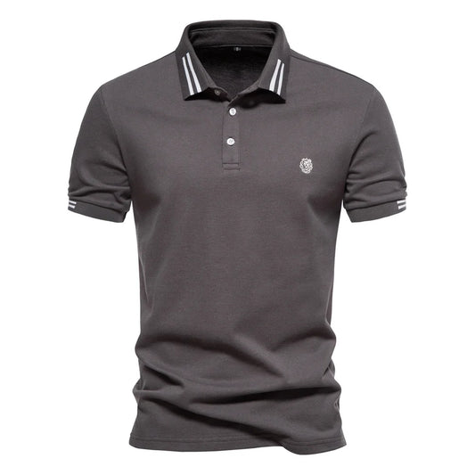Camisa Polo Masculina Azul