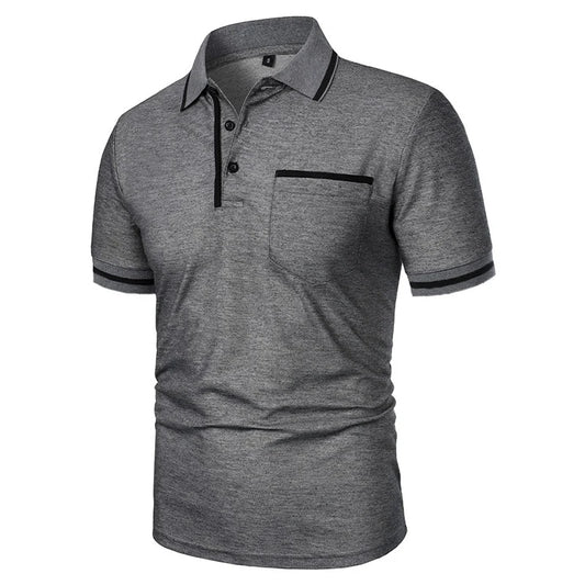 Camisa Polo masculina Branca
