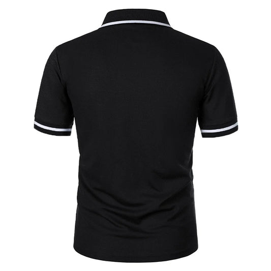 Camisa Polo masculina Branca